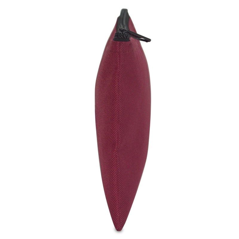 DALIX Bank Bags Money Pouch Securi Deposit Utility Zipper Coin Bag Maroon 2 Pack - Image 3